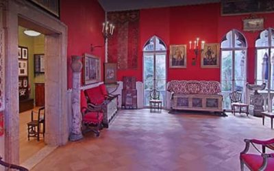 Museum with landscape: tour by virtual museum Google